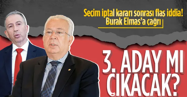 Galatasaray'da seçim kaosu! Başkan adayları Metin Öztürk ve Eşref Hamamcıoğlu'ndan Burak Elmas'a çağrı: Gereğini yapın