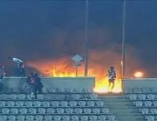 Maçta olaylar çıktı