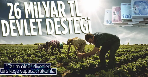 Tarım yapmak isteyenlere devletten dev destek! 2022'de 25.8 milyar TL