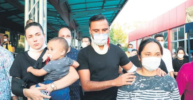 Alişan ve ailesi Manisa'da korkunç bir kaza atlattı! Gözyaşlarını tutamadı...