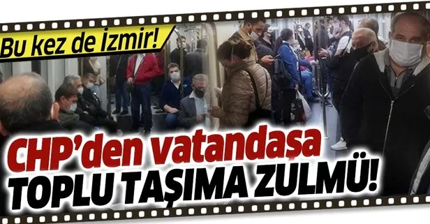 CHP’li belediyeler vatandaşın canını hiçe sayıyor! İstanbul’dan sonra şimdi de İzmir’de sosyal mesafe sıfır