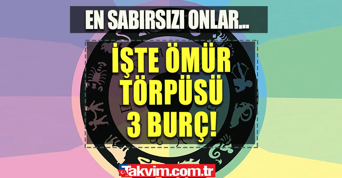 Burnunuzdan fitil fitil getirirler! Ömür törpüsü 3 burç!