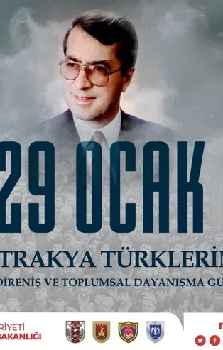 MSB'den Batı Trakya Türklerinin 29 Ocak Milli Direniş ve Toplumsal Dayanışma Günü'ne ilişkin paylaşım