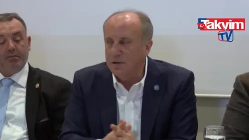 Muharrem İnce’den hem 6’lı masaya hem de Kemal Kılıçdaroğlu’na sert sözler!