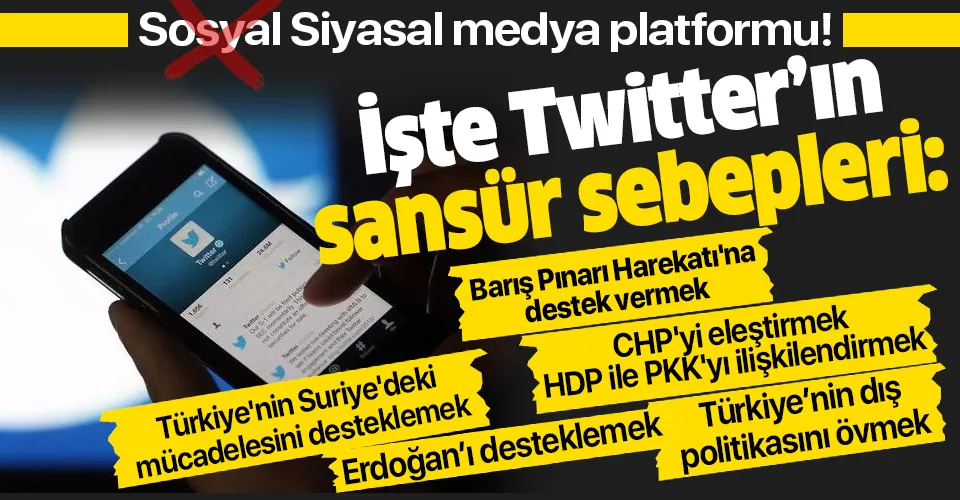 Twitter'dan ifade özgürlüğüne darbe! Binlerce hesap siyasal nedenlerle kapatıldı
