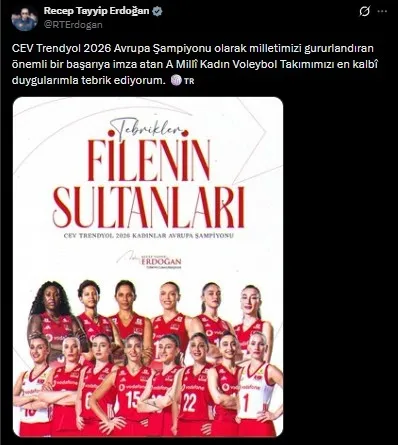 Filenin Sultanları yine Avrupa şampiyonu! Türkiye İtalya'yı 3-2 yendi-8
