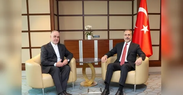 Dışişleri Bakanı Hakan Fidan Bosna-Hersek İslam Birliği Başkanı Reis-ül Ulema Hüseyin Efendi Kavazoviç ile görüştü