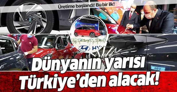 Yeni Hyundai i20’nin üretimi başladı! Dünyanın yarısı Türkiye’den alacak!