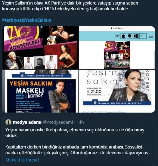 Yeşim Salkım'ın maske üreticileri ile ilgili skandal açıklamalarına sosyal medyadan büyük tepki-8