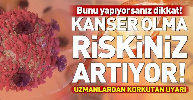 Yemek yiyip yatma kanseri çağırma