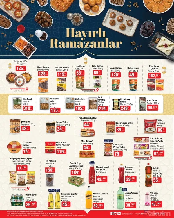 2026 Ramazan kolisi fiyat listesi: Tarım Kredi, BİM, A101, ŞOK ve Migros paket içerikleri - 16