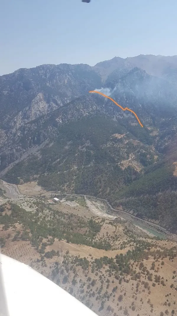 Son dakika: Kahramanmaraş'ta yangın söndürme uçağının düşme anı kamerada! Açıklamalar peş peşe geliyor-6