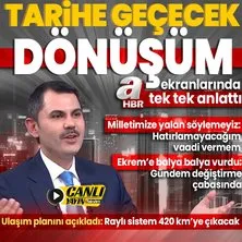 Cumhur İttifakı İstanbul Büyükşehir Belediye Başkan Adayı Murat Kurum’dan canlı yayında flaş açıklamalar