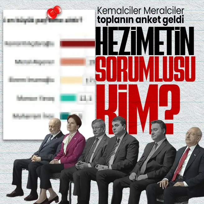 Son dakika: Muhalefetin seçimi kaybetmesinin suçlusu kim? Optimar son anketini yayınladı! İşte çıkan sonuç!