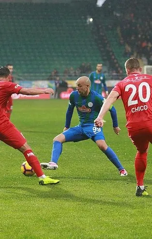 Rize'de puanlar bölüşüldü | Rizespor 1-1 Antalyaspor
