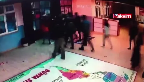 Avcılar’da dehşet! Öğretmene kızıp, okulu bastılar…