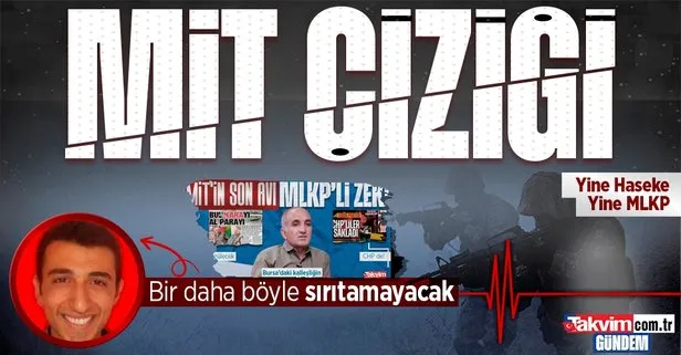 MİT'ten Haseke'de MLKP'ye operasyon: 'Fırat Neval' kod adlı terörist Özgür Namoğlu etkisiz hale getirildi