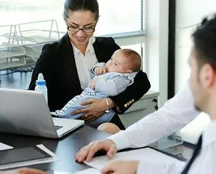 Çalışan kadına destek yağıyor