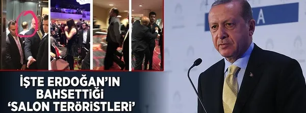 Erdoğan'ın konuştuğu salonda olay çıkaranların kim olduğu ortaya çıktı-1