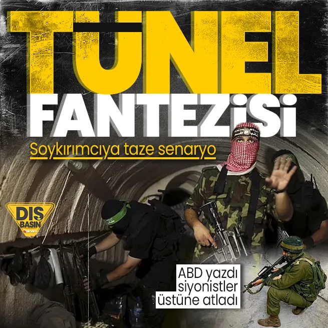 Tünel fantezisi! Aylardır Gazze Metrosu’nu bulamayan terör devletinden su pompalı senaryo