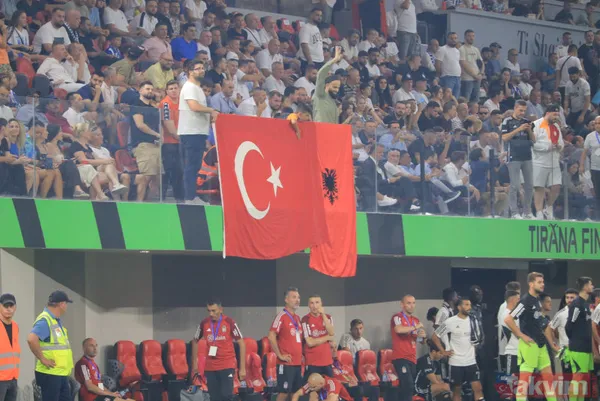 Beşiktaş Tirana maçında olay! Ceza tehlikesi var - 9