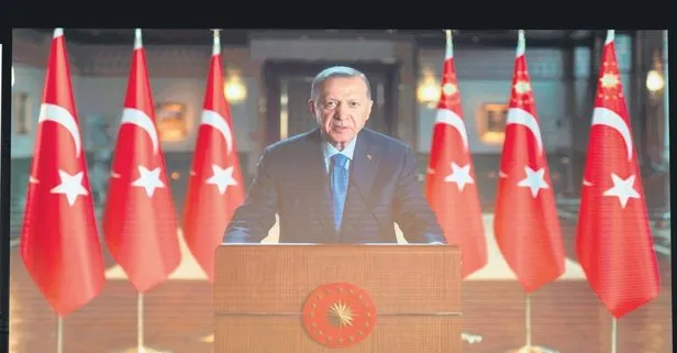 Başkan Erdoğan, Turkuvaz Grubu’nun düzenlediği 2023 Zirvesi’ne video mesaj gönderdi!