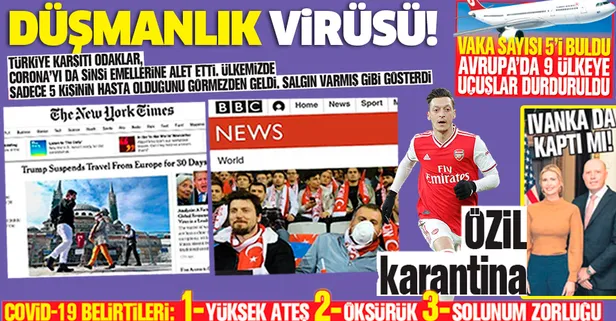 Coronavirüs'ü sinsi emellerine alet ettiler! New York Times ve BBC'den büyük skandal