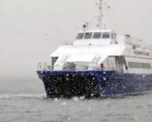 Deniz ulaşımına fırtına engeli