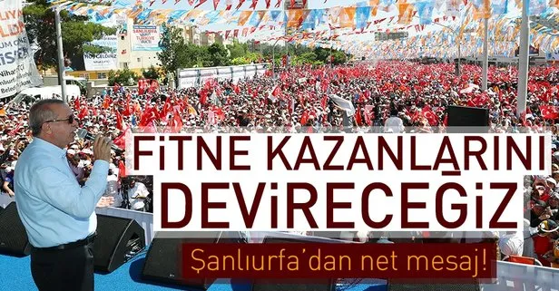 Fitne kazanlarını devireceğiz