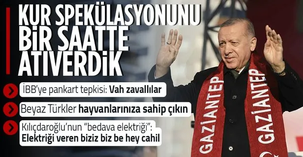 Son dakika: Başkan Erdoğan’dan Gaziantep’teki toplu açılış töreninde önemli açıklamalar