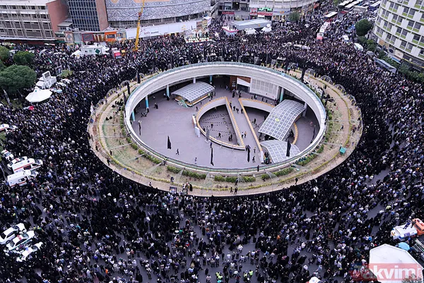 İran'da yas var: Kare kare İbrahim Reisi'nin cenaze töreni - 25