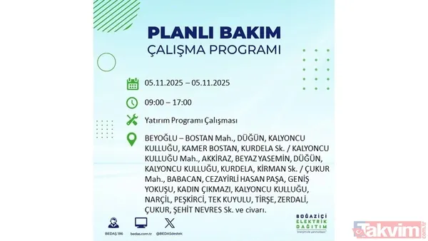 İstanbul'da yaşayanlar dikkat: Evinizde bir süre olmayacak! İlçe ilçe saat açıklandı - 10