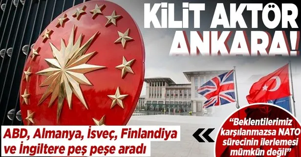 Türkiye’den peş peşe kritik temaslar! NATO...