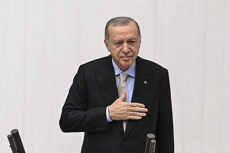 Başkan Erdoğan, TBMM'de Genel Kurul'a hitap etti. (AA)