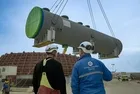 Akkuyu NGS'de yeni aşama: 3. güç ünitesine besleme suyu depolama tankı taşındı