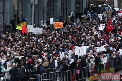 New York’ta İslamofobi’ye karşı ’’birlik’’ protestosu