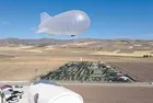 Gökçeri aerostat hava aracı Gabar petrol bölgesinde göreve başladı