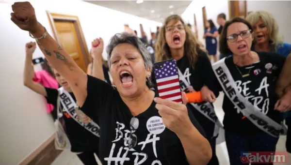 Kamala Harris destekçilerinin Trump deliliği! Liberal kadınlardan seks grevi ve rahim aldırma çağrısı - 1