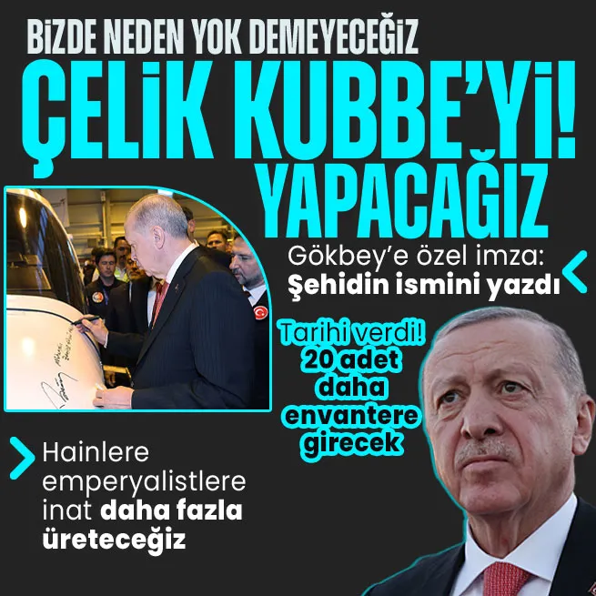 Başkan Erdoğandan T625 Gökbey Helikopteri Teslimat Töreninde önemli açıklamalar