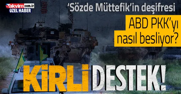 İşte ABD'nin terör örgütü PKK'ya desteğinin deşifresi: Hem askeri hem siyasi...