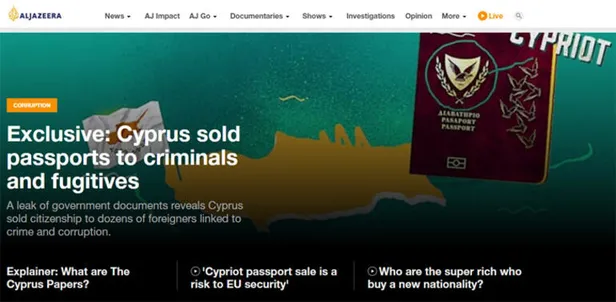 Kıbrıs Rum yönetiminin skandalını Al Jazeera ortaya çıkardı! Meğer Rumlar iki yıl boyunca...-1