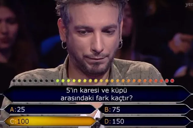 5'in karesi ve küpü arasındaki fark kaçtır?