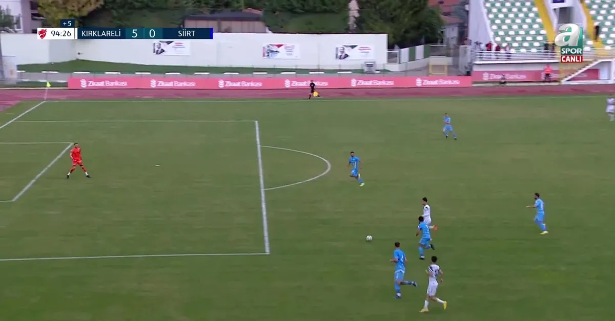 GOL | Kırklarelispor 5-0 Siirt İl Özel İdaresi Spor