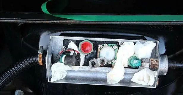 Ticaret Bakanlığı duyurdu! LPG yakıt tankında 115 kilogram asetik anhidrit ele geçirildi