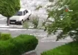 Ankara'da dolu yağışı hayatı felç etti