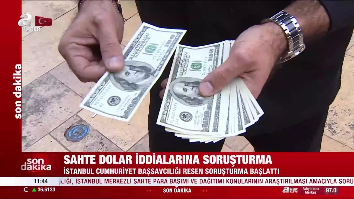 Video: Sahte dolar iddialarına soruşturma!