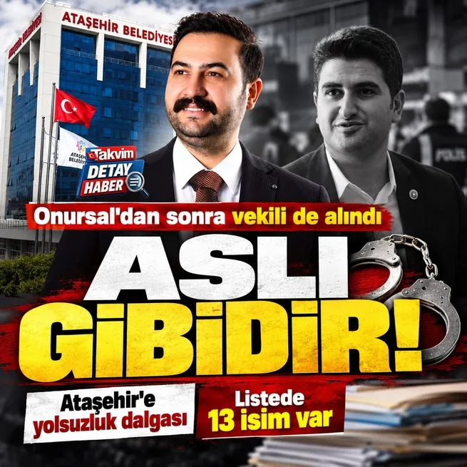 Ataşehir Belediyesine operasyon: Başkan Vekili Murat Güneş dahil 13 isim gözaltında!