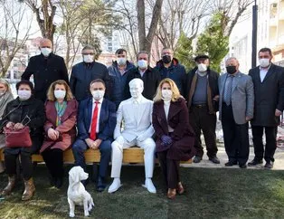 CHP’li belediye Atatürk’ün köpeğinin heykelini dikti