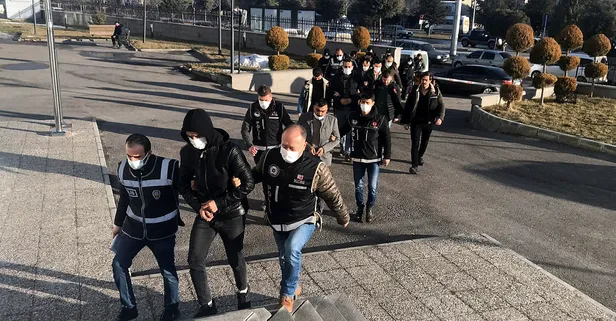 Karaman'da 'suç örgütü' operasyonu: 8 gözaltı