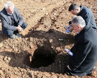 Şanlıurfa’da korkutan manzara! 10 metre derinliğinde...